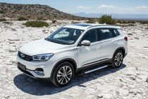 Chery Tiggo 8 2017– Side steps New Vision Grey (2 stuks, aluminium) foto 1
