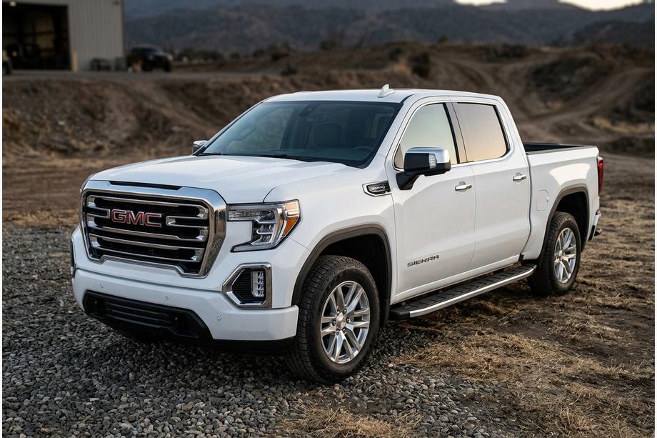 GMS Sierra 2019– Fullmond side steps (2 stuks, aluminium) Image