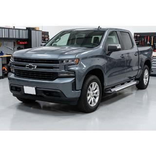 Side steps Allmond Grey (2 stuks, aluminium) Chevrolet Silverado 2019– foto 1