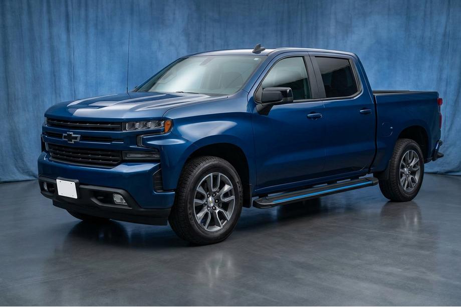 Chevrolet Silverado 2019– Maya Blue sidesteps (2 stuks, aluminium) Image