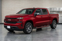 Chevrolet Silverado 2019– Side steps Maya Red (2 stuks, aluminium) foto 1