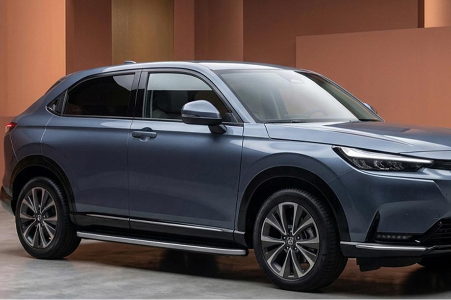Honda eNP1 2022– Side steps Tayga Grey (2 stuks, aluminium) Image