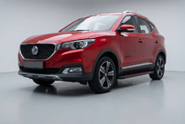 MG ZS 2017–2024 Side steps Maya Red (2 stuks, aluminium) foto 1