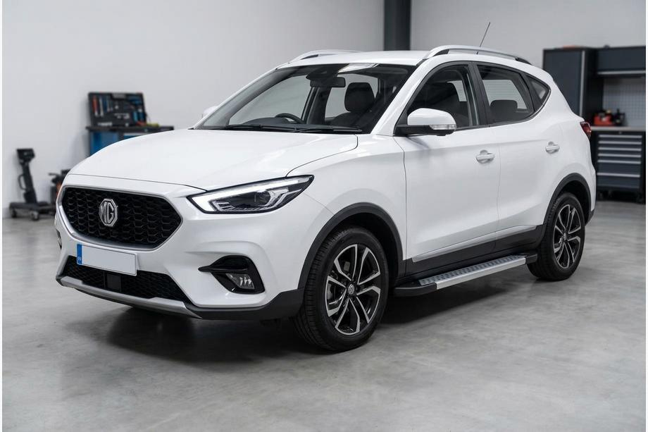 MG ZS 2017–2024 Zijdrempels Vision New Grey (set van 2, aluminium) Foto 1