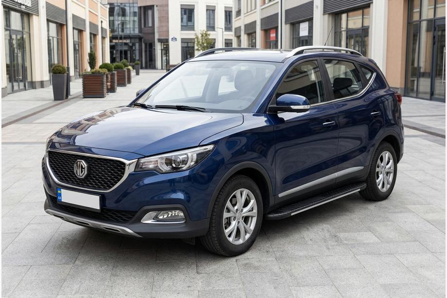 MG ZS 2017–2024 Bosphore Grey zijtreden (set van 2, aluminium) Foto 1