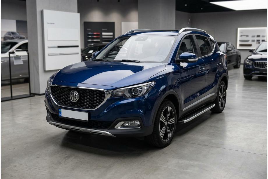 MG ZS 2017–2024 Fullmond side steps (2 stuks, aluminium) Foto 1