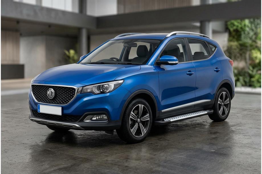 MG ZS 2017–2024 Side steps Allmond Grey (set van 2, aluminium) Foto 1