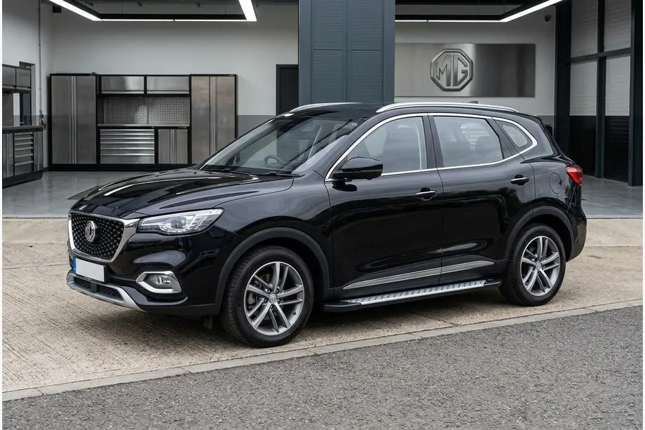 MG HS 2018– Side steps Allmond Grey (set van 2, aluminium) Foto 1