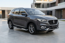 MG HS 2018– Side steps Tayga V2 (2 stuks, aluminium) foto 1