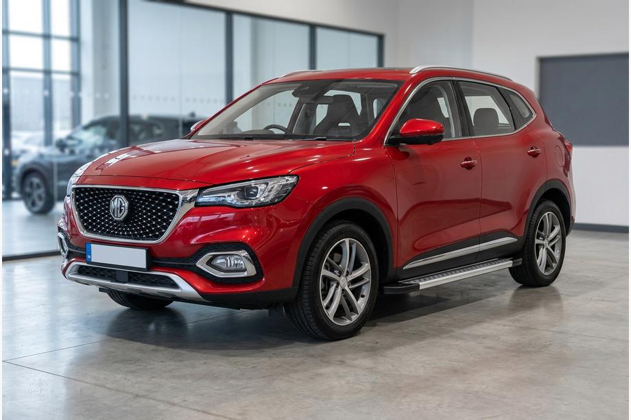 MG HS 2018– Zijdrempels Vision New Grey (set van 2, aluminium) Image