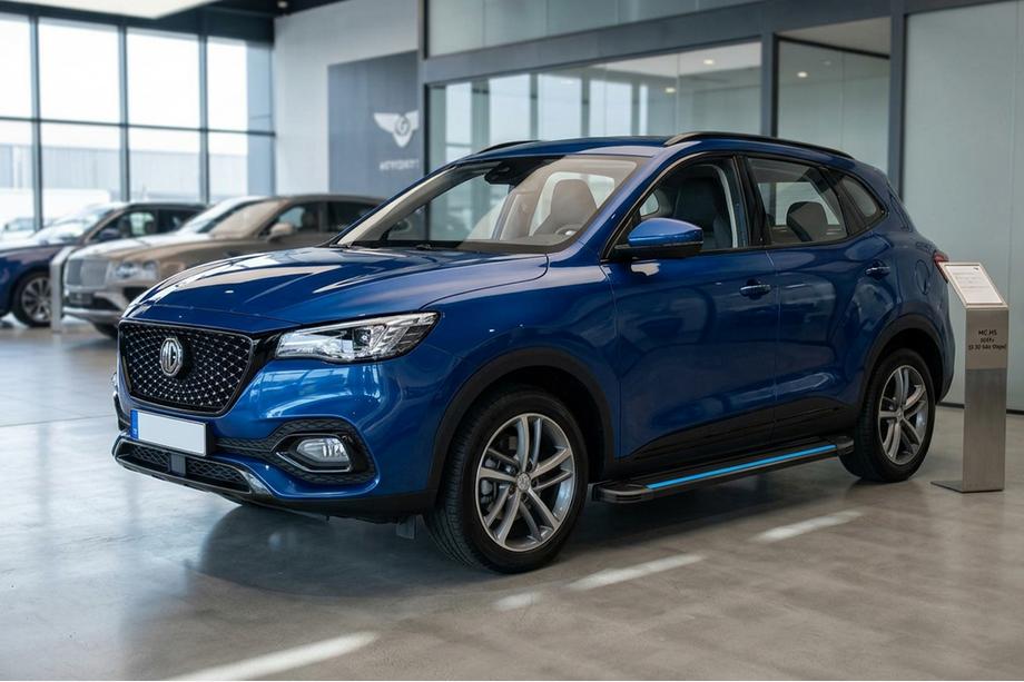 MG HS 2018– Maya Blue zijtreden (2 stuks, aluminium) Image