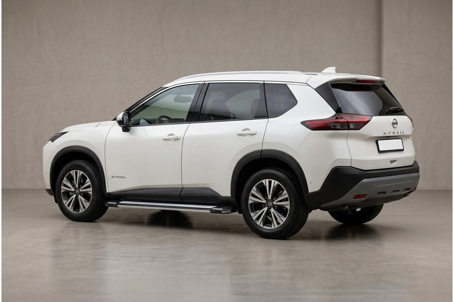 Nissan X-trail T33/Rogue 2022– Rainbow zijtreden (set van 2, aluminium) Image