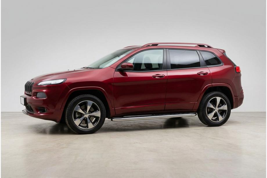 Jeep Cherokee KL 2013– Maydos V1 zijtreden (2 stuks, aluminium) Image