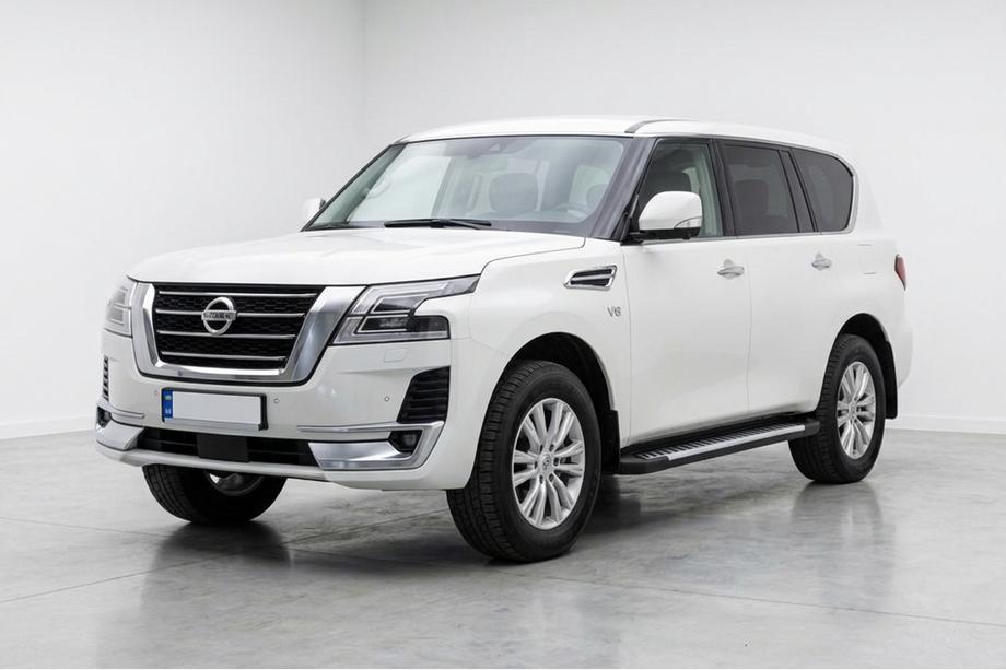 Nissan Armada 2016–2024 Side steps Line (2 stuks, aluminium) Image