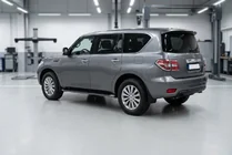 Nissan Armada 2016–2024 Bosphore Black zijtreden (2 stuks, aluminium) foto 1