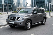 Nissan Armada 2016–2024 Zijtreden Vision New Black (2 stuks, aluminium) foto 1