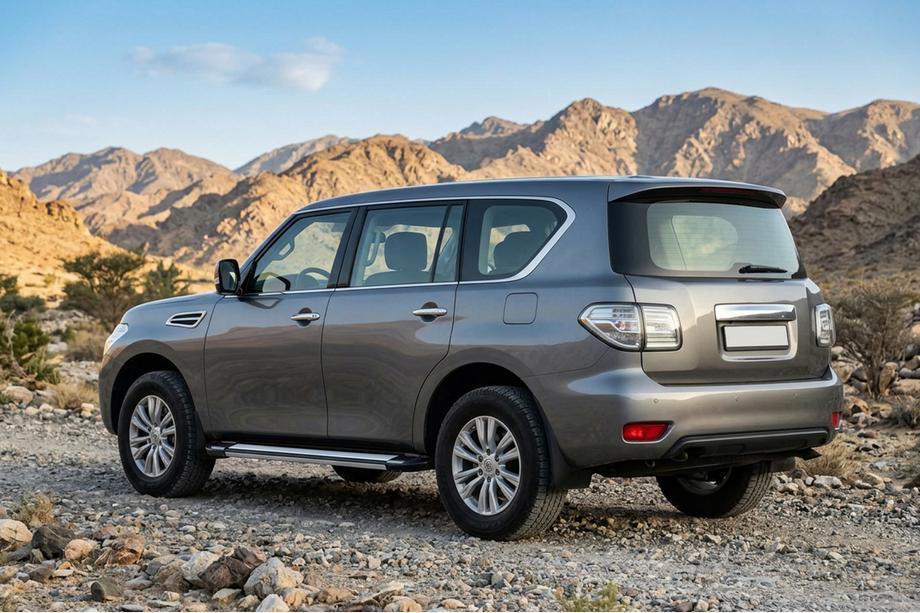 Nissan Armada 2016–2024 Rainbow zijtreden (set van 2, aluminium) Image