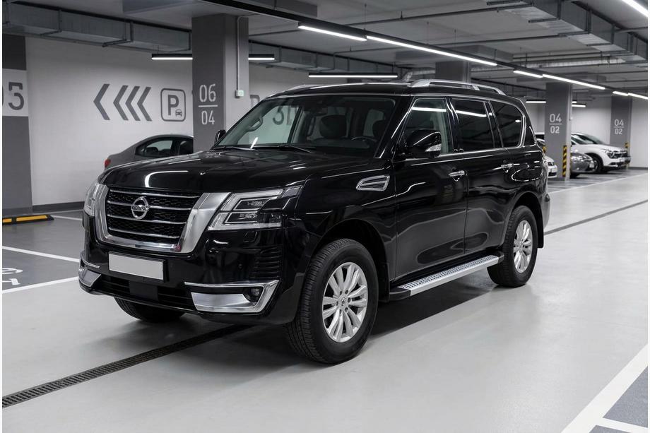 Nissan Armada 2016–2024 Maya V2 zijtreden (2 st., aluminium) Foto 1