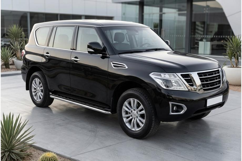 Nissan Armada 2016–2024 Maydos V1 zijtreden (2 stuks, aluminium) Image