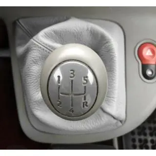 Schakelpookhoes (leer) (grijs) Renault Kangoo 2008–2020 foto 4