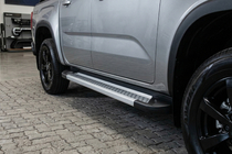 Volkswagen Amarok 2022– Zijdrempels Vision New Grey (set van 2, aluminium) foto 1