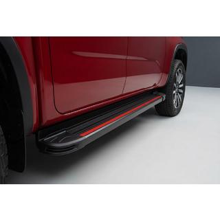 Side steps Maya Red (2 stuks, aluminium) foto 1