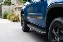 Ford Ranger 2022– Tayga Black zijtreden (set van 2, aluminium) foto 1