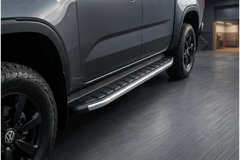 Ford Ranger 2022– Fullmond side steps (2 stuks, aluminium) Foto 1