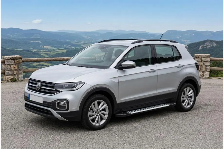 Volkswagen T-Cross 2019– Side steps Line (2 stuks, aluminium) Image