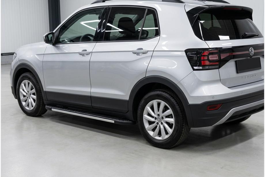 Volkswagen T-Cross 2019– Bosphore Grey zijtreden (set van 2, aluminium) Image