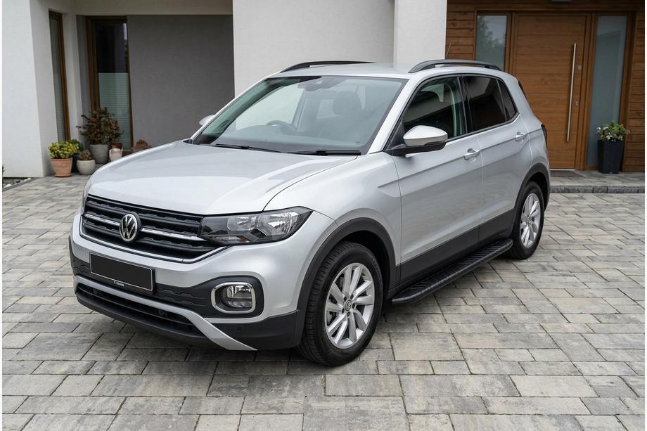 Volkswagen T-Cross 2019– Bosphore Black zijtreden (2 stuks, aluminium) Image