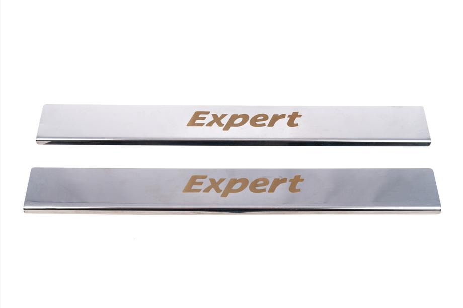 Peugeot Expert 2007–2016 Instaplijsten (Carmos, 2 stuks, RVS) Foto 2