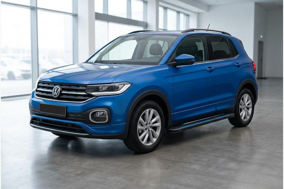Volkswagen T-Cross 2019– Maya Blue zijtreden (2 stuks, aluminium) Foto 1