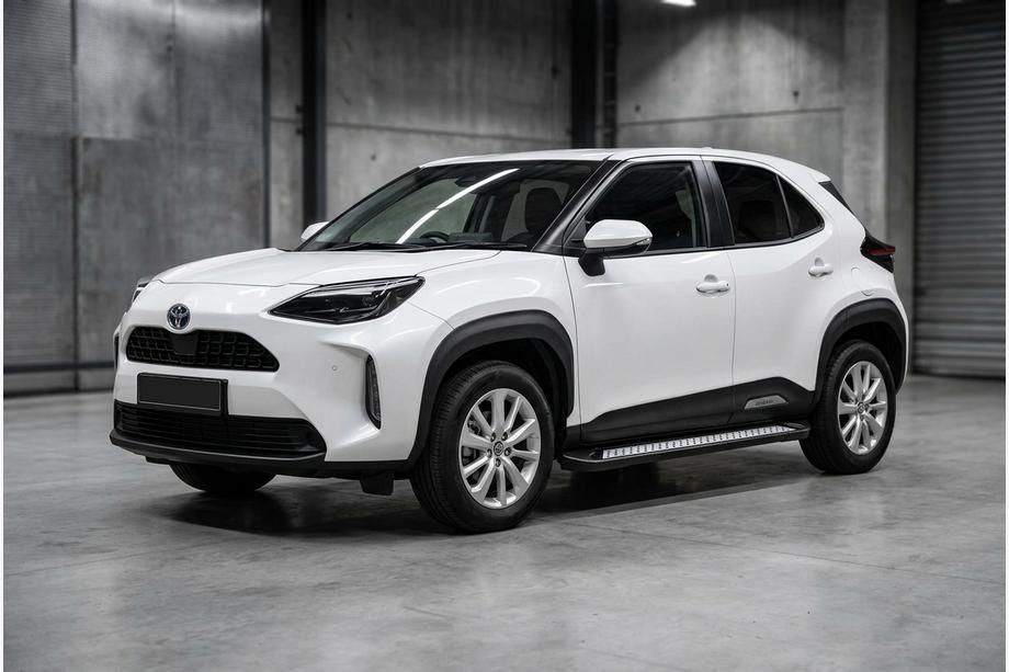 Toyota Yaris/Yaris Cross (XP210) 2020– Zijtreden Vision New Black (2 stuks, aluminium) Image