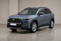 Toyota Corolla Cross 2020– Side steps Maydos V2 (2 stuks, aluminium) foto 1
