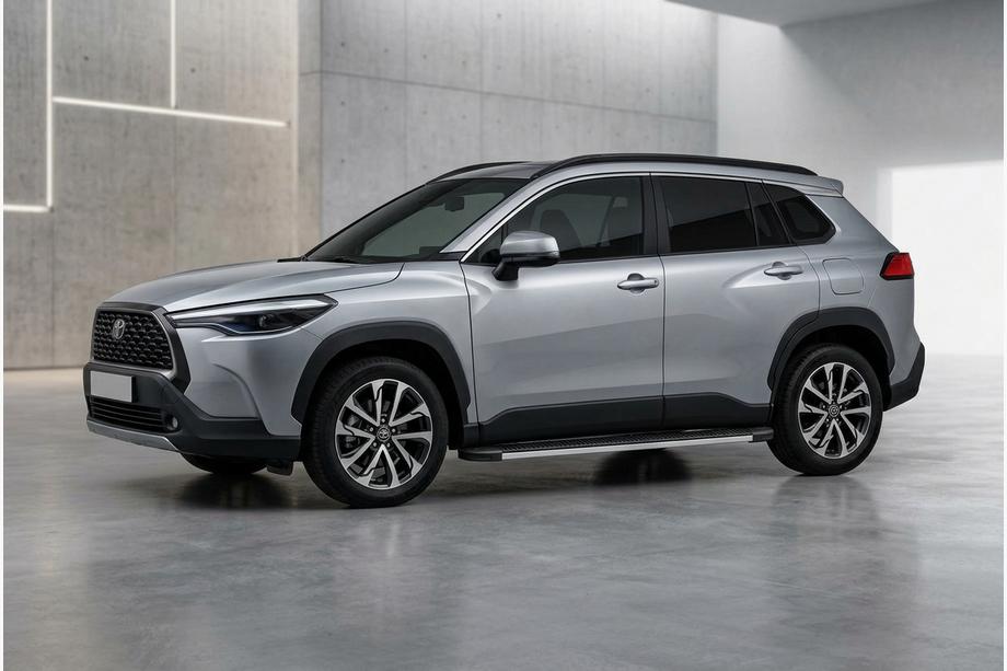 Toyota Corolla Cross 2020– Maya V1 zijtreden (2 stuks, aluminium) Image