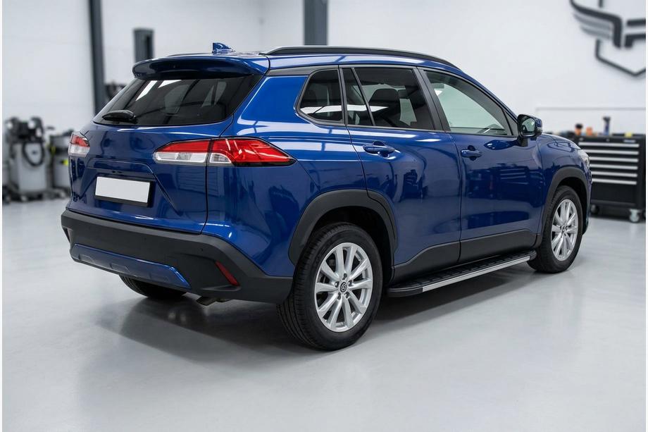 Toyota Corolla Cross 2020– Duru side steps (2 stuks, aluminium) Foto 1