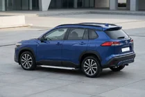 Toyota Corolla Cross 2020– Side steps Allmond Grey (set van 2, aluminium) foto 1
