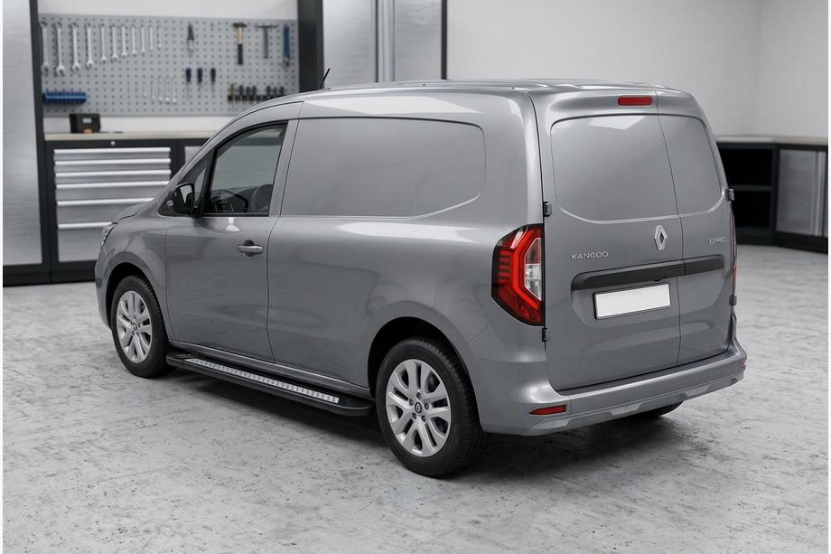 Renault Kangoo/Express 2021– Side steps New Vision Black (2 stuks, aluminium) Renault Kangoo vanaf 2021↗ Image