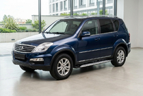 SsangYong Rexton I 2001–2017 Side steps Shining V1 (2 st., aluminium) foto 1