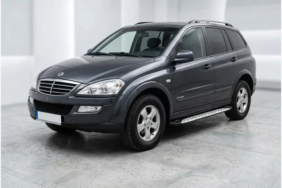 SsangYong Kyron 2005–2014 Side steps Shining V1 (2 st., aluminium) Image