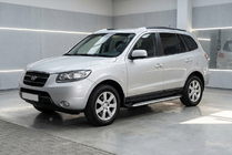 Hyundai Santa Fe 2 2006–2012 Side steps Shining V1 (2 st., aluminium) foto 1