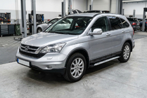 Honda CR-V 2007–2011 Side steps Shining V1 (2 st., aluminium) foto 1