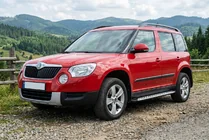 Skoda Yeti 2009–2017 Side steps Shining V1 (2 st., aluminium) foto 1