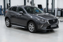 Mazda CX-3 2015– Side steps Shining V1 (2 st., aluminium) foto 1