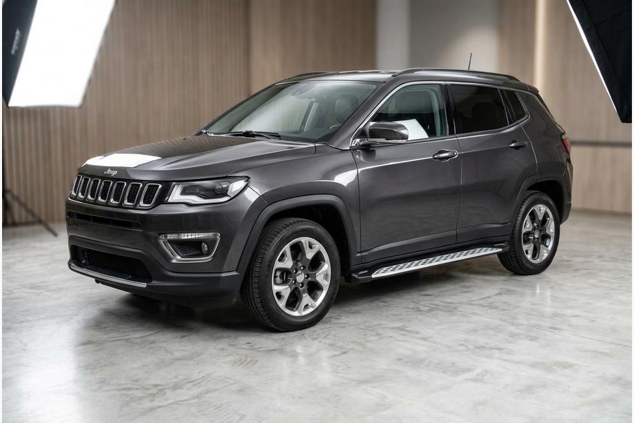 Jeep Compass 2016– Side steps Shining V1 (2 st., aluminium) Image
