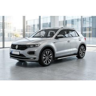 Side steps Shining V1 (2 st., aluminium) Volkswagen T-Roc 2017–2025 foto 1