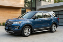 Ford Explorer 2011–2019 Side steps Shining V1 (2 st., aluminium) foto 2