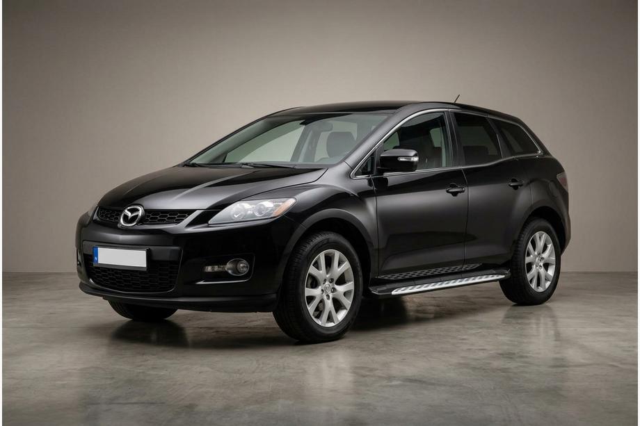Mazda CX-7 2006–2012 Side steps Shining V1 (2 st., aluminium) Foto 1