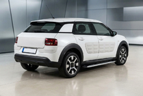 Citroen Cactus 2014–2020 Side steps Shining V1 (2 st., aluminium) foto 1
